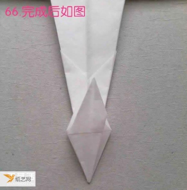 Detailed method and illustrated steps of folding a three-dimensional egret using origami