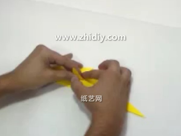 How to make an origami rooster