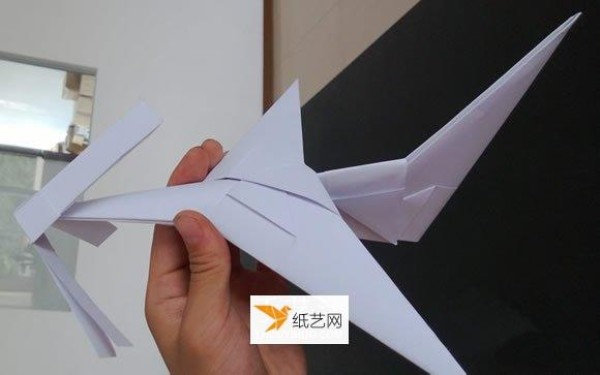 How to fold paper airplane with propeller