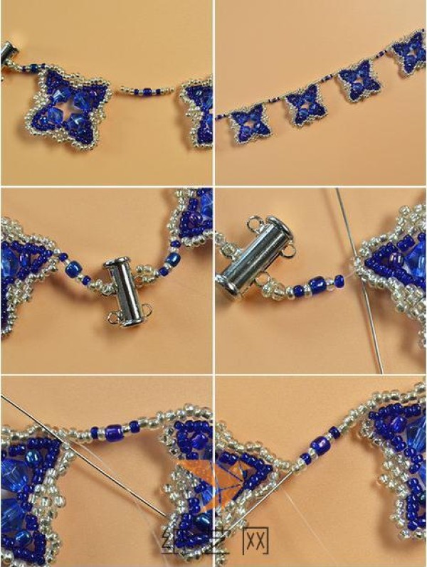 Exquisite beaded bracelet making tutorial