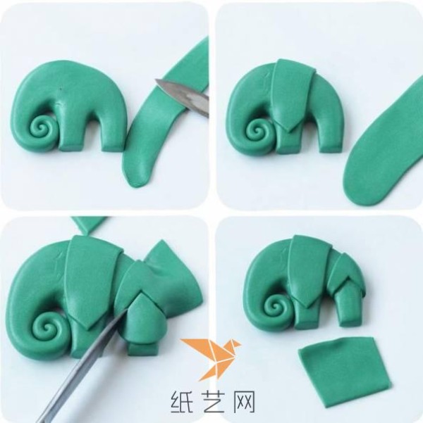 Ultra-clear clay mechanical elephant production tutorial