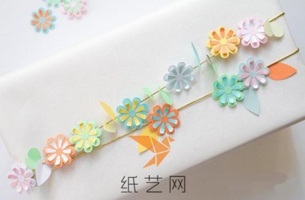 Small fresh flower gift packaging decoration