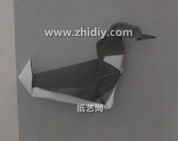 Origami duck handmade origami DIY production tutorial