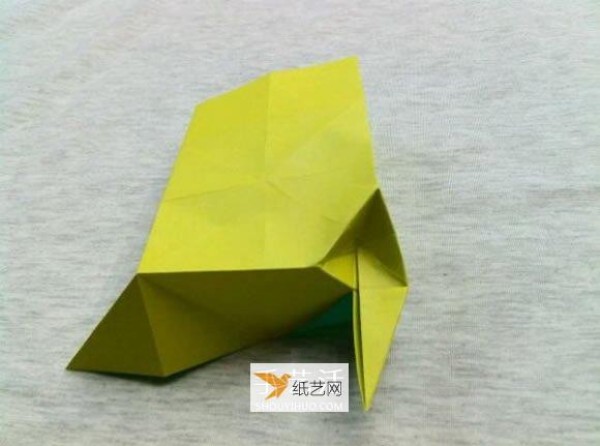 Detailed explanation of the steps of three-dimensional frog origami