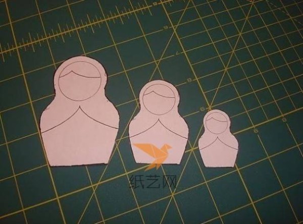 Tutorial on making a matryoshka pattern kitchen potholder