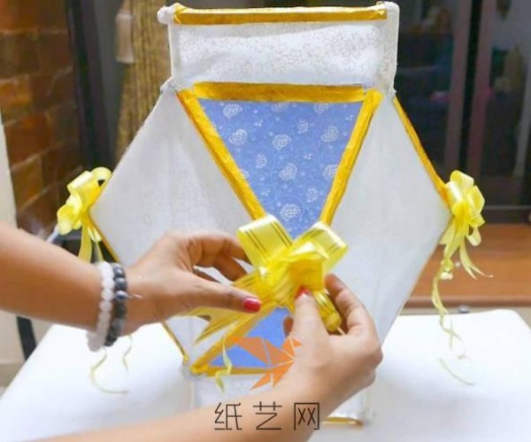 Beautiful Indian style lantern making tutorial