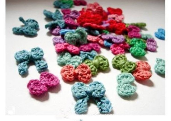 Bow knot crochet tutorial, cute and easy to learn crochet tutorial with illustrations