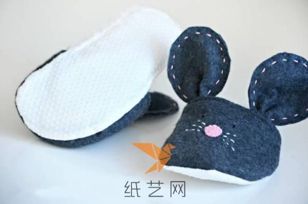 Cute little mouse cotton mop New Year gift making tutorial