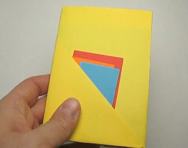 Origami Encyclopedia—Origami Book Cover Handmade Tutorial