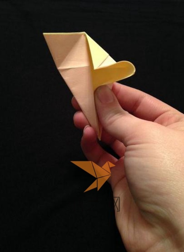 Cute origami bird making tutorial