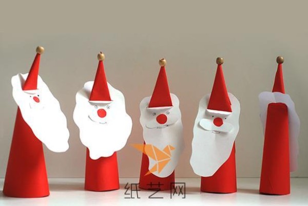 Cute Santa Claus handmade tutorial for children