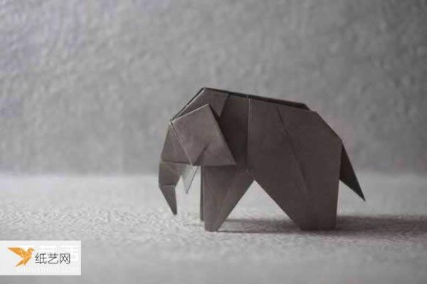 More complex step-by-step illustrations and real-life tutorials on folding an elephant using origami