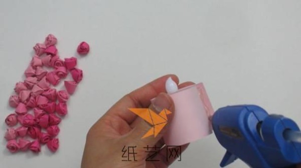 Super beautiful handmade origami rose candle holder tutorial