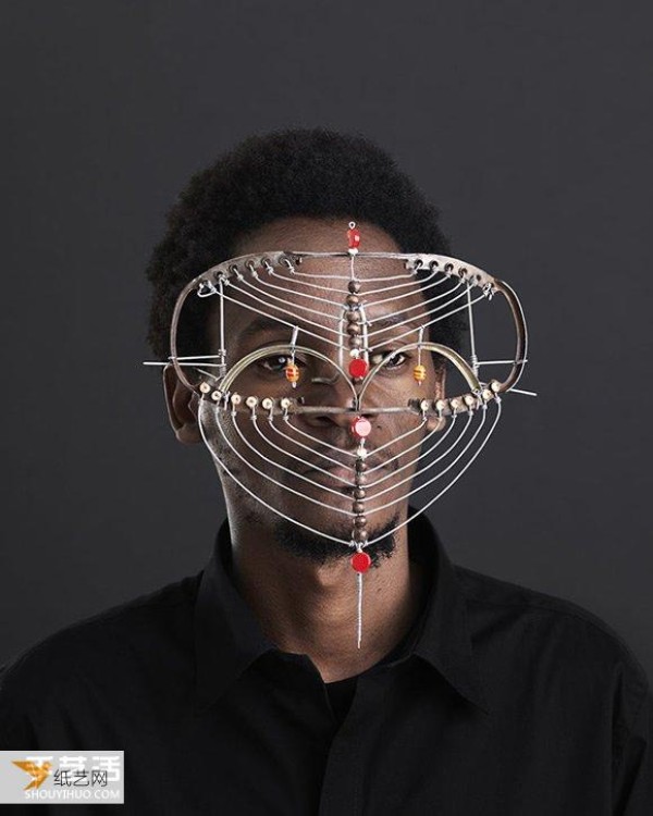 Check out Kenyan artist’s sci-fi glasses made from waste