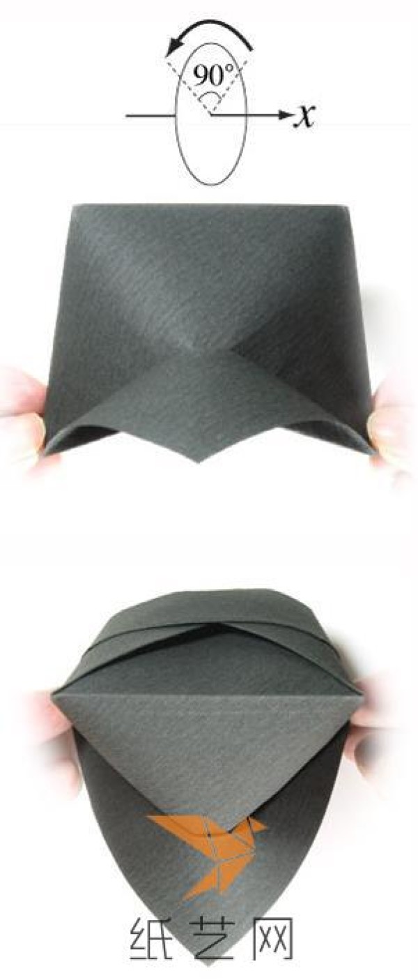 Exquisite and beautiful handmade DIY origami hat making tutorial