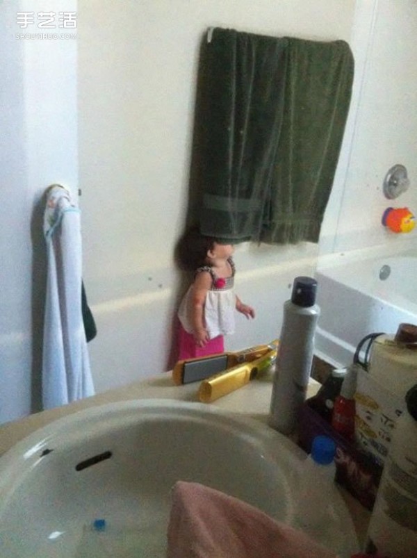 Are you sure you've hidden it? The kid’s hiding place that shocked people