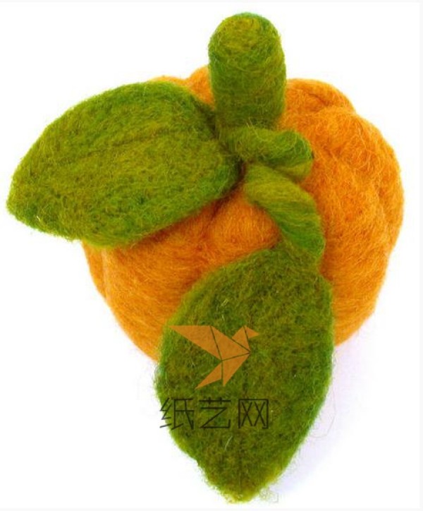 Wool Felt Pumpkin Halloween Pumpkin Making Tutorial