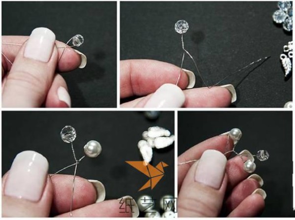 Fairy Sister’s Winding Braided Hairpin Spring Festival DIY Jewelry Making Tutorial