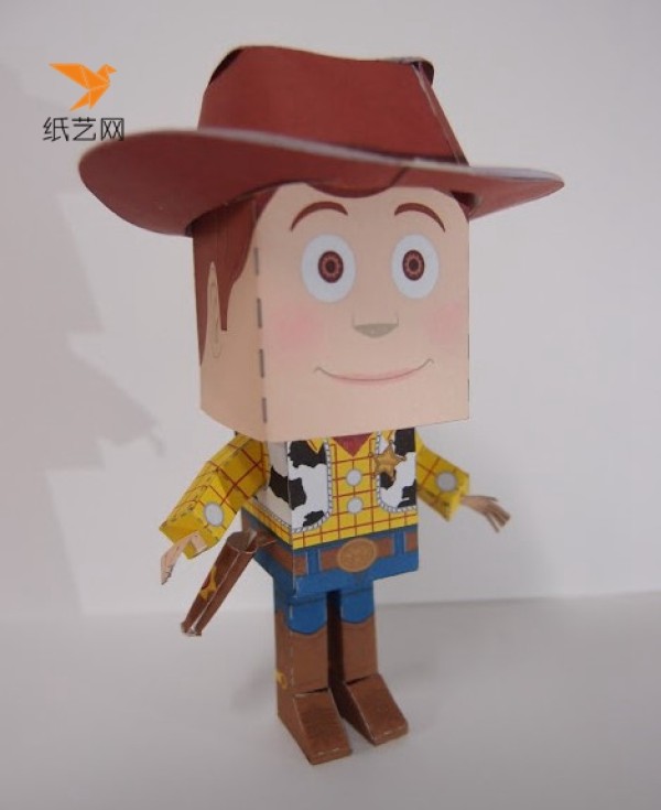 [Paper Model] Toy Story Sheriff Woody paper model drawings free download