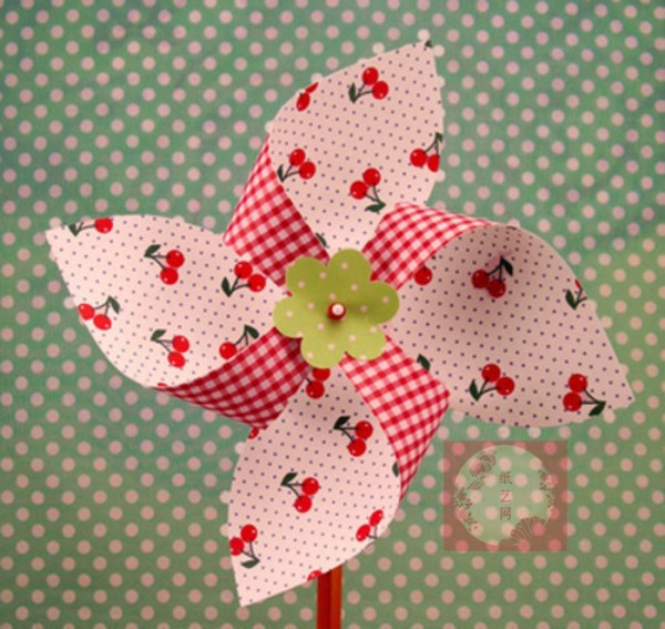 Can you make paper pinwheels? Windmills can also be used for decoration! !