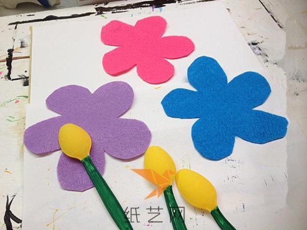 Creative handmade cute fabric flowers childrens handmade small production