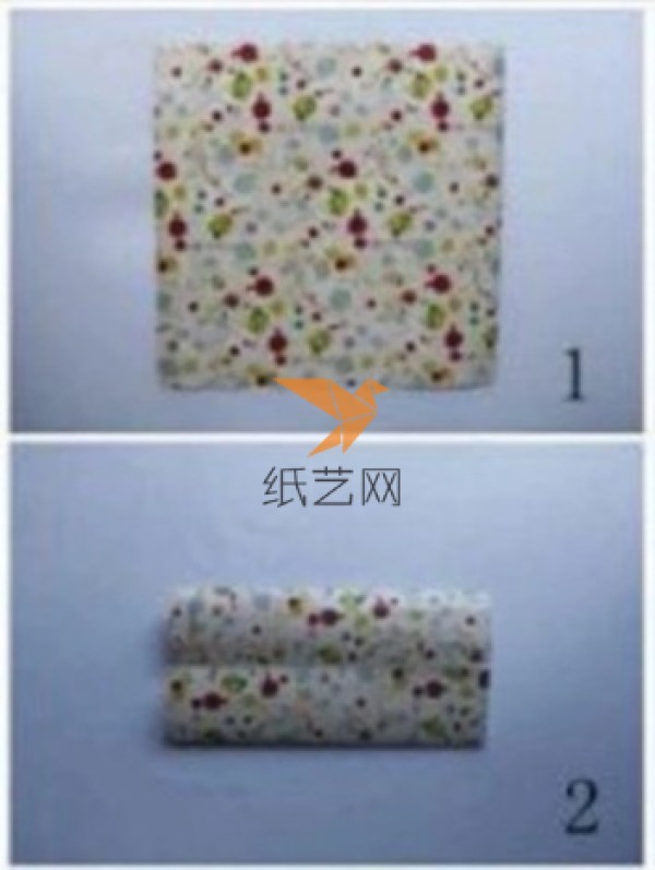 Warm Floral Time Folding Fabric Storage Box Fabric Making Tutorial