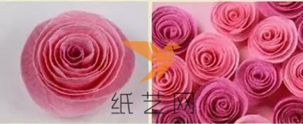 Illustrated Tutorial on Delicate Roses from Crepe Paper