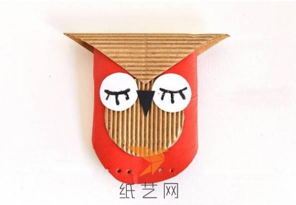 Cute little owl room decoration tutorial made from waste toilet paper tubes