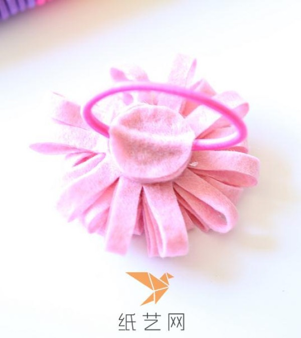 Super simple tutorial for making cute flower headband