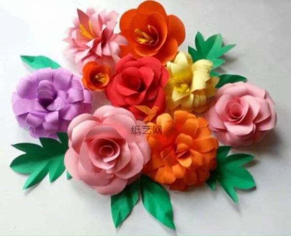 Paper Art Camellia Making TutorialPaper Art Tutorial