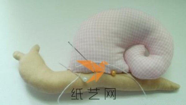 Cute fabric snail making tutorial