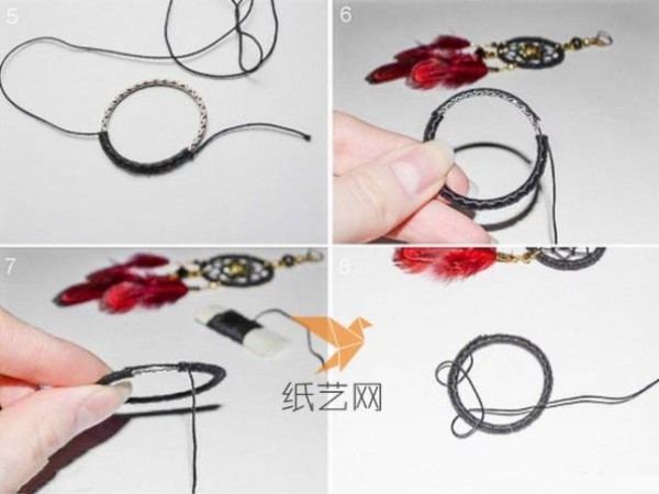 Teach you step by step how to make a dream catcher