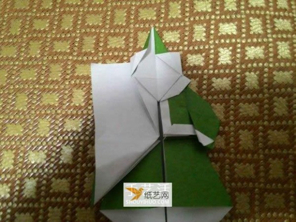 Fold Santa Claus step by step using origami