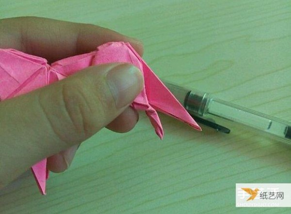 Super detailed 3D horse origami illustrations by Hideo Komatsu