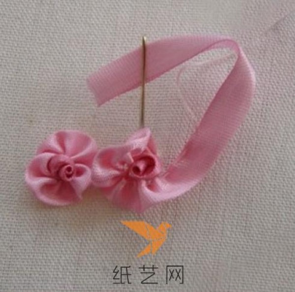 Ribbon embroidery plum blossom embroidery tutorial fabric art tutorial