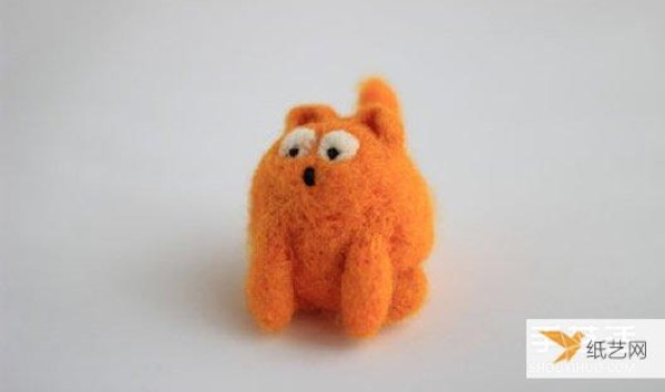 Picture sharing of the funniest wool felt cat creations in history