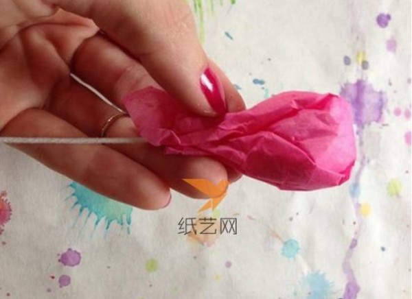 Make a bouquet of crepe paper flowers for the Mid-Autumn Festival to decorate the festival [Tutorial]