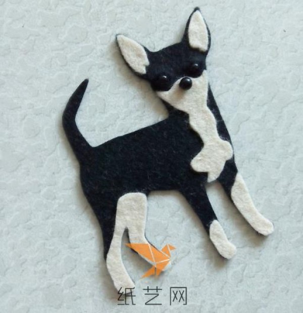 Tutorial on making cute dog refrigerator magnets for New Year’s gift