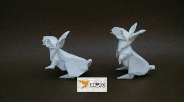 How to make a complicated rabbit using origami