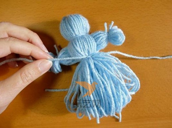 Simple tutorial on making dolls with wool