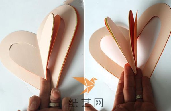 Childrens handmade heart-shaped book Mothers Day gift making tutorial