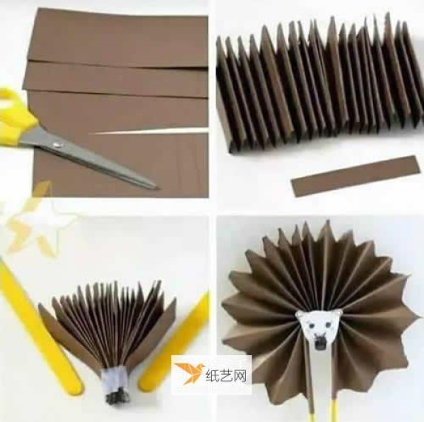 Use cardboard to make cute animals