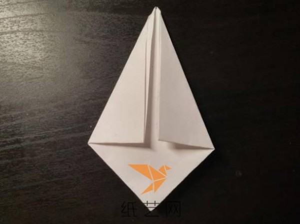 Very beautiful four-pointed star origami box making tutorial