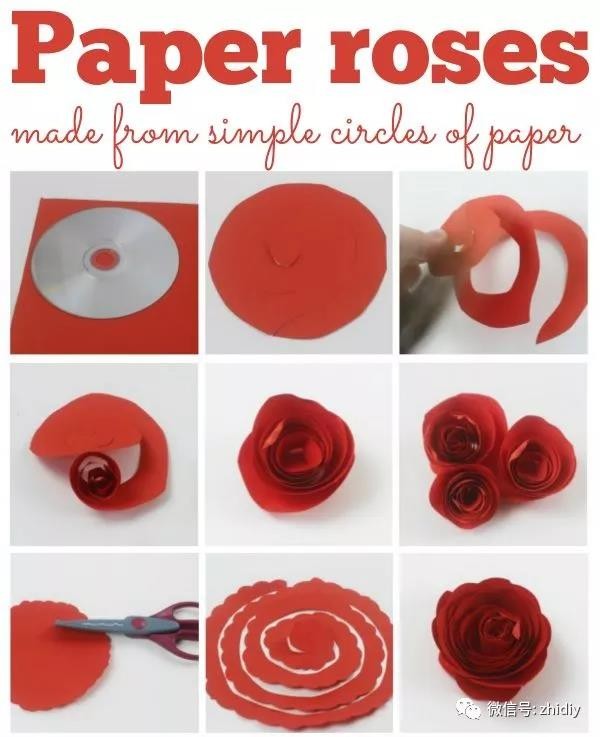 Simple paper art bouquet tutorial, super easy to make! 4 tutorials, 10 templates! 