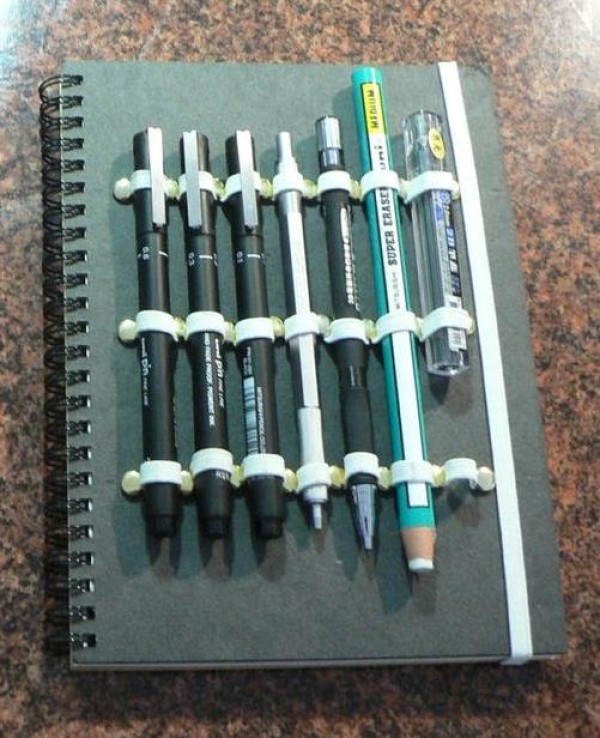 Tips for life: a tutorial on making a notebook that can be inserted into a pen