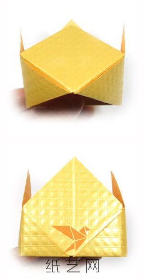 Simple Origami Crown Making Tutorial for Children