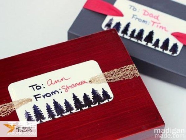 26 personalized pictures of gift wrapping labels to make gifts more unique