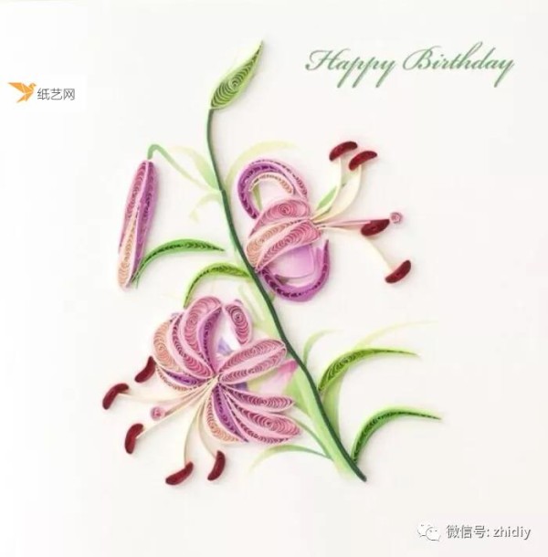 The greeting cards made of quilled paper are particularly touching! Full of sincerity!