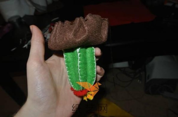 Invincible Cute Cactus Needle Insertion DIY Making Tutorial