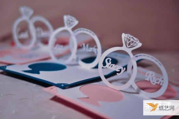 Handmade very creative and beautiful wedding invitation cards